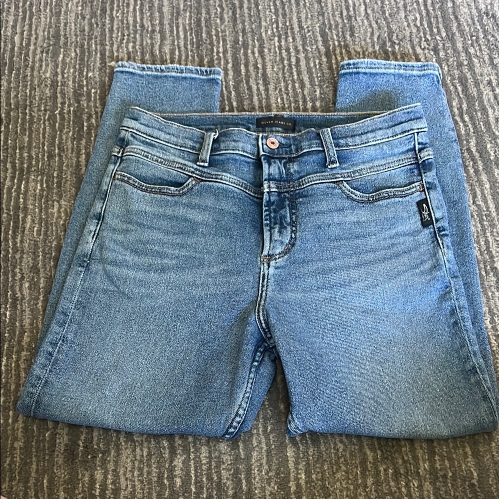 Silver Jeans Ode to 80’s Skinny 30x27
